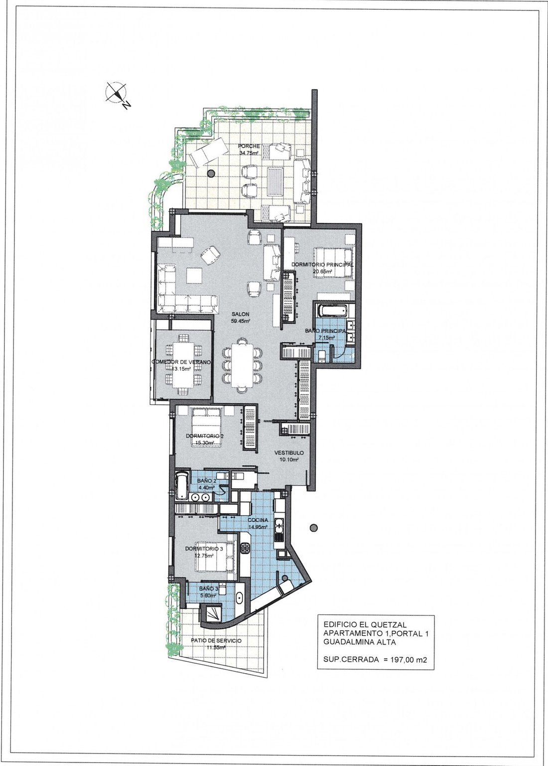Apartment in Guadalmina Alta, San Pedro de Alcantara, Spain 3 - 15415476