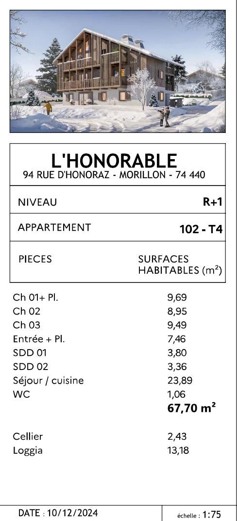 Apartment in Morillon, Auvergne-Rhône-Alpes, France 3 - 15437917