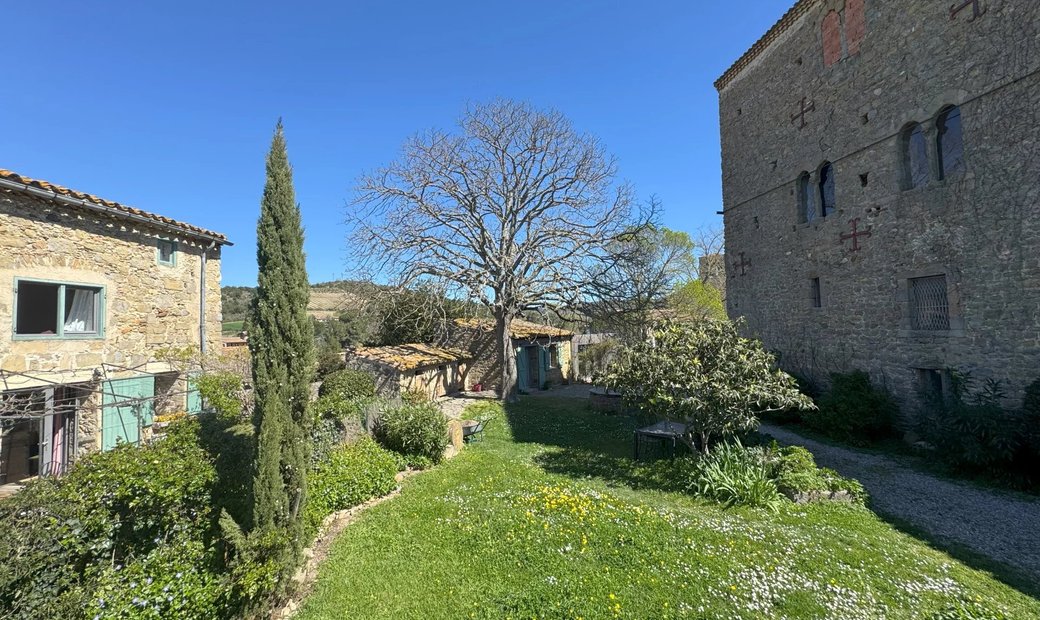 A Listed Property Overlooking The Pyrenees And The Aude Valley