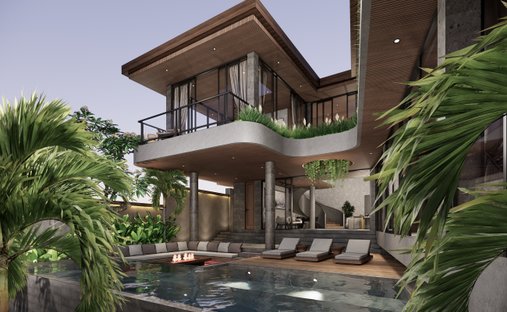 Villa à Ubud, Bali, Indonésie 1