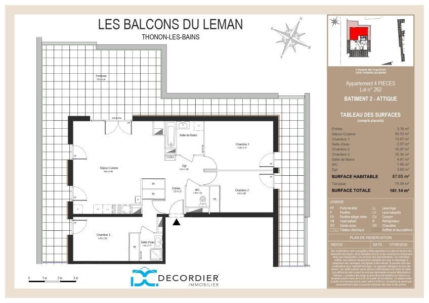 Apartment in Cités, Thonon-les-Bains, France 3 - 15449625
