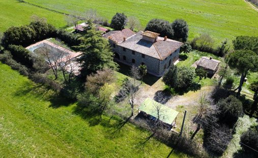 Corps de ferme à Casole d'Elsa, Toscane, Italie 1