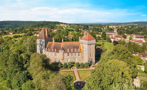 Castle in Lyon, Auvergne-Rhône-Alpes, France 1