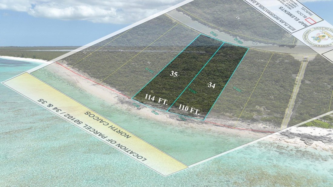 Terrain en Sandy Point, Caicos Islands, Îles Turks et Caïques 1 - 15459413
