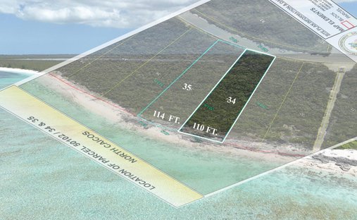 Terreno a Sandy Point, Caicos Islands, Isole Turks e Caicos 1