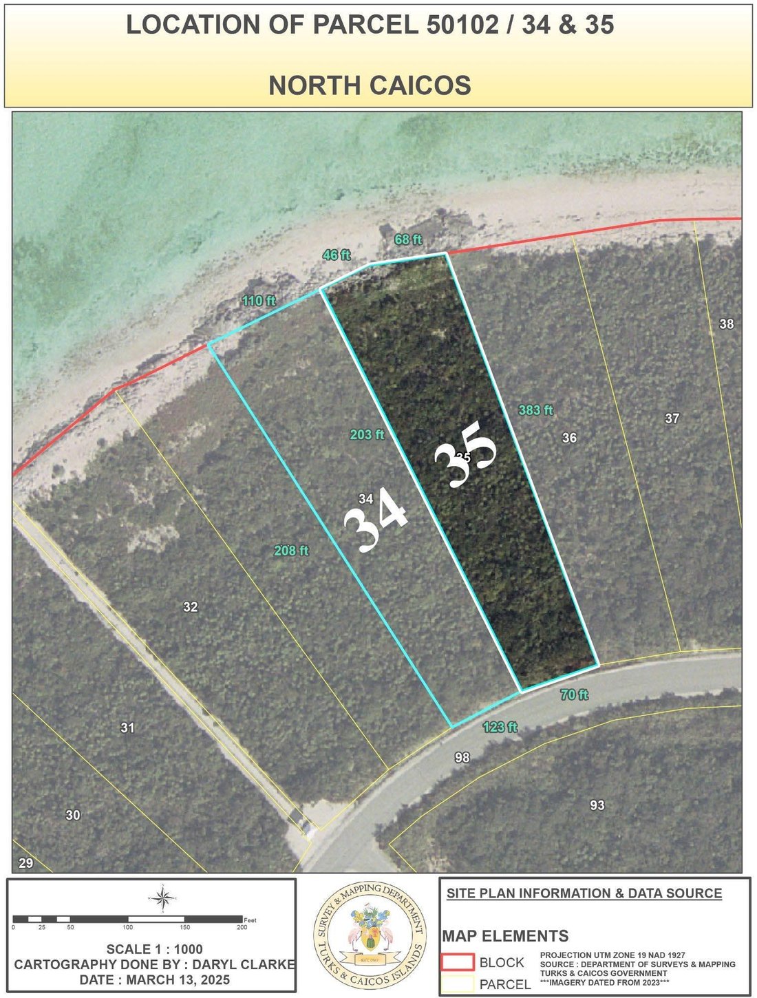Land in Sandy Point, Caicos Islands, Turks and Caicos Islands 2 - 15459414