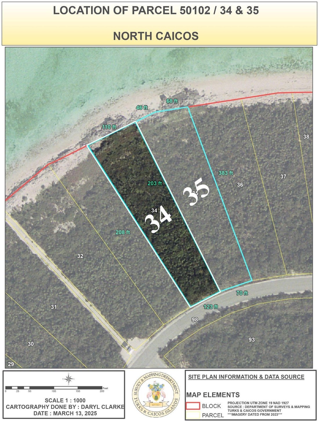 Land in Sandy Point, Caicos Islands, Turks and Caicos Islands 2 - 15459406