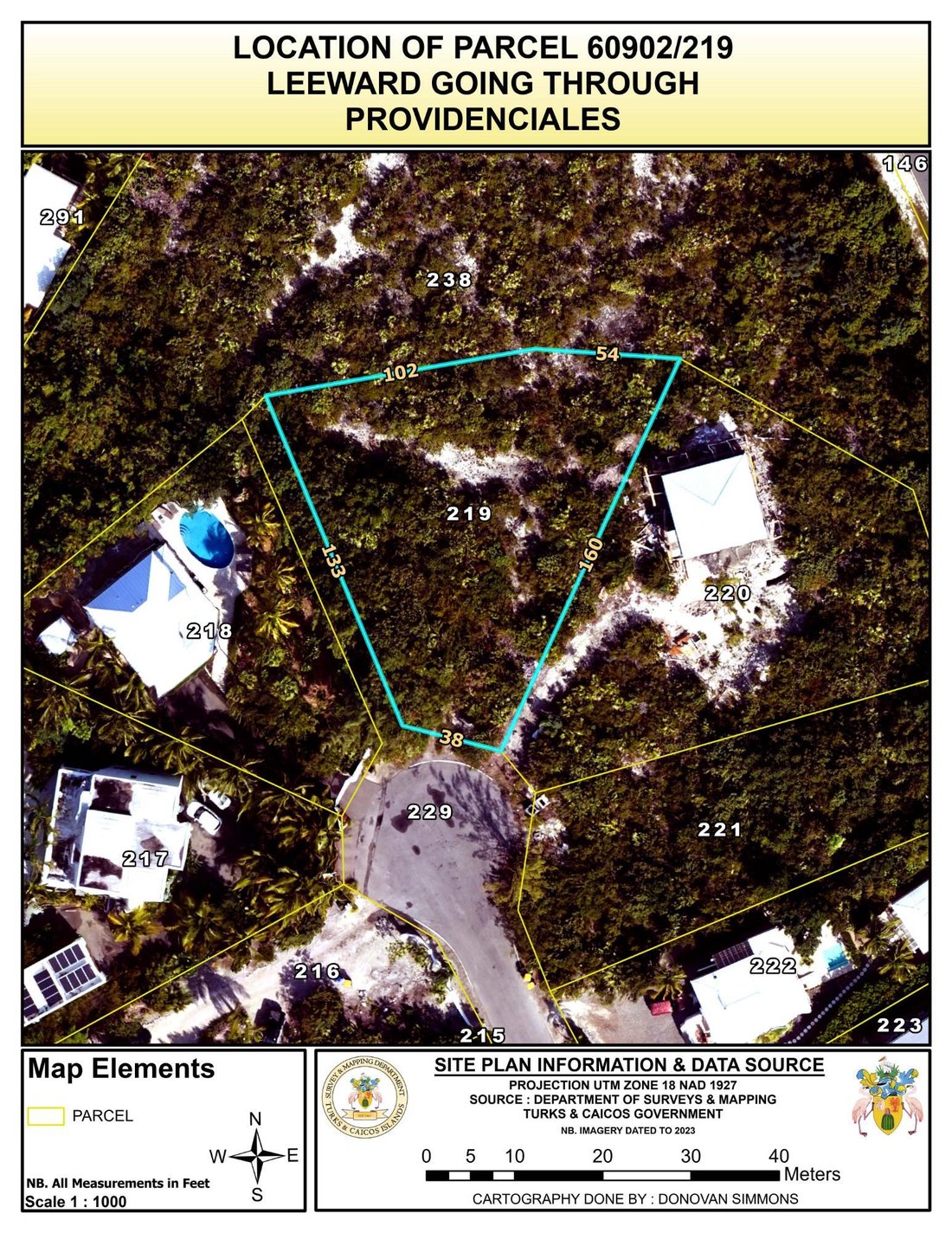 Land in Leeward Settlement, Caicos Islands, Turks and Caicos Islands 1 - 15459398