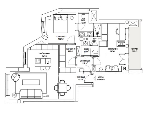 Apartment in Barrio Salamanca, Madrid, Spain 5 - 15462458