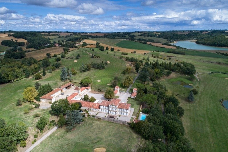 A Crown of Stone & Sky: 19th-Century Château with Pyrenean Panorama