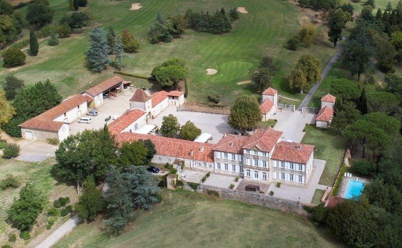 A Crown of Stone & Sky: 19th-Century Château with Pyrenean Panorama