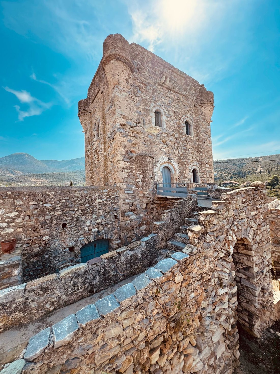 The Tower of Pefnos: A Mythic Stone Sentinel by the Mani Sea
