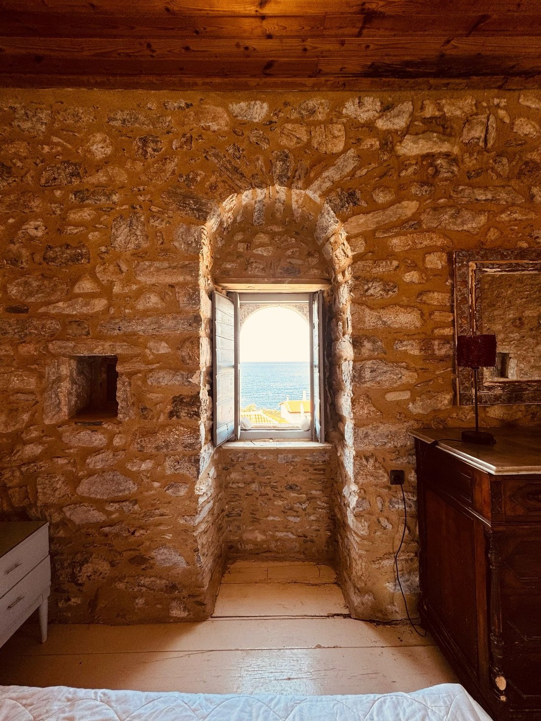 The Tower of Pefnos: A Mythic Stone Sentinel by the Mani Sea