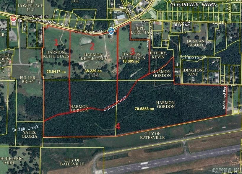 Land in Southside, Arkansas, United States 1 - 15156211