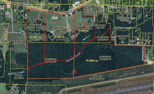 Land in Southside, Arkansas, United States 1
