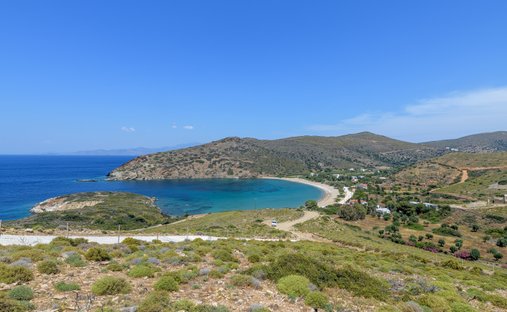 Land in Andros, Aegean, Greece 1