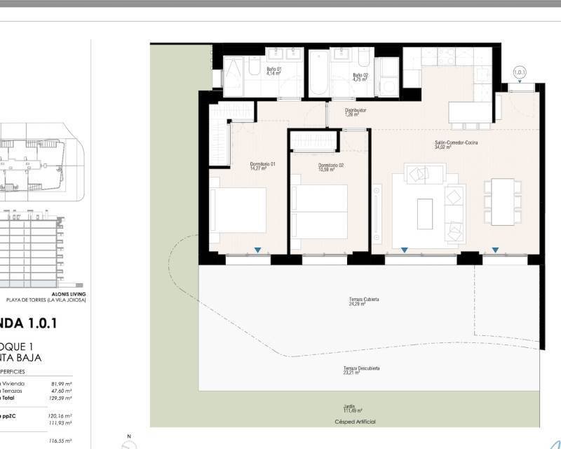 Apartment in la Vila Joiosa / Villajoyosa, Valencian Community, Spain 5 - 15474560