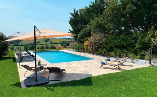 Lot Et Garonne Elegant Restored Family Castle With 5 Bedrooms And Heated Pool - 4