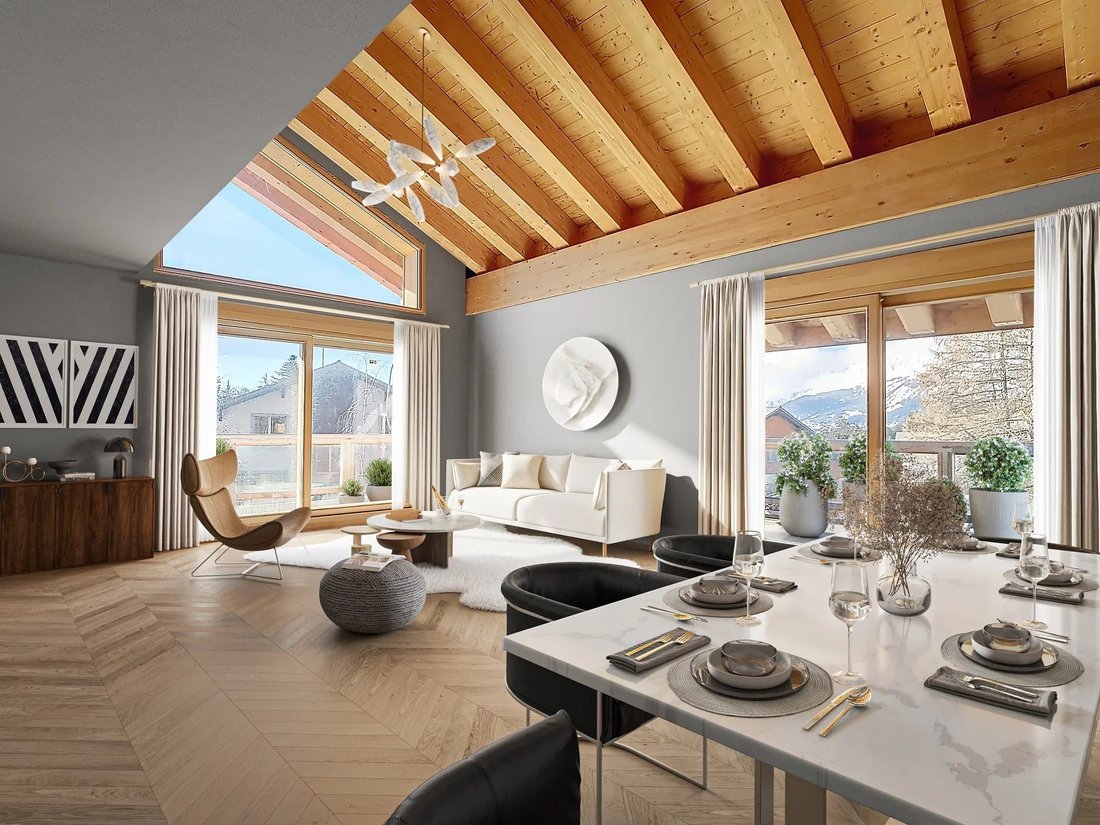 Apartment in Crans-Montana, Valais, Switzerland 1 - 15496094