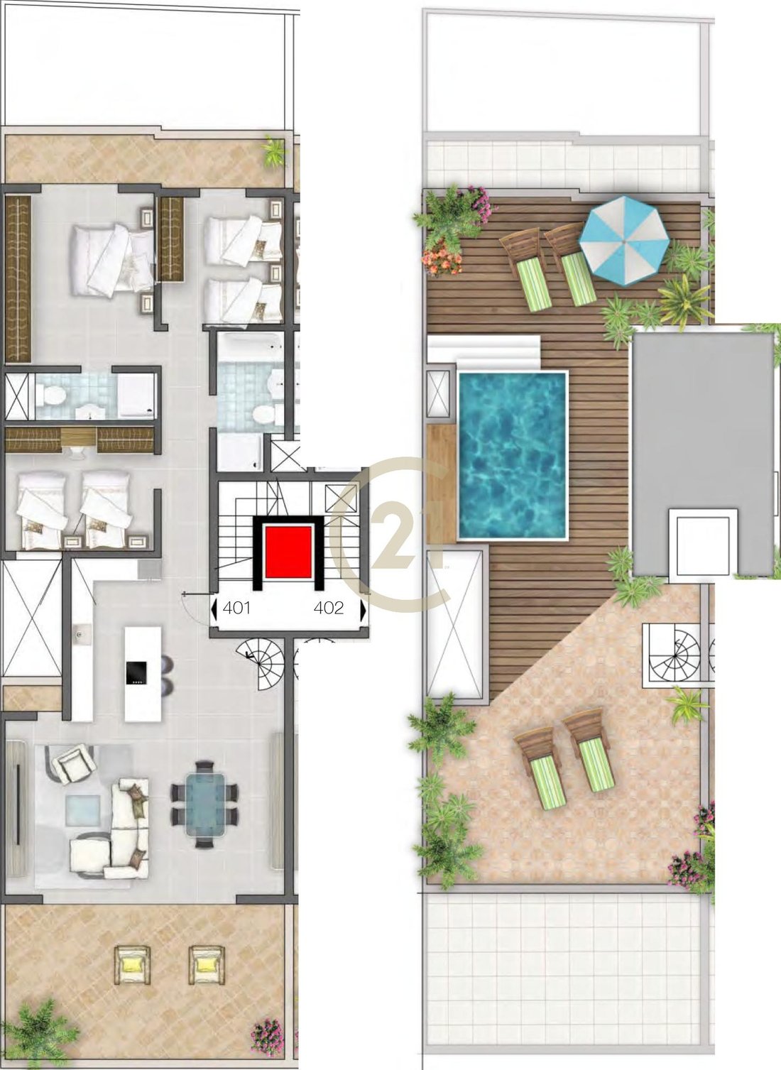 Apartment in Mellieha, Malta 1 - 14311564