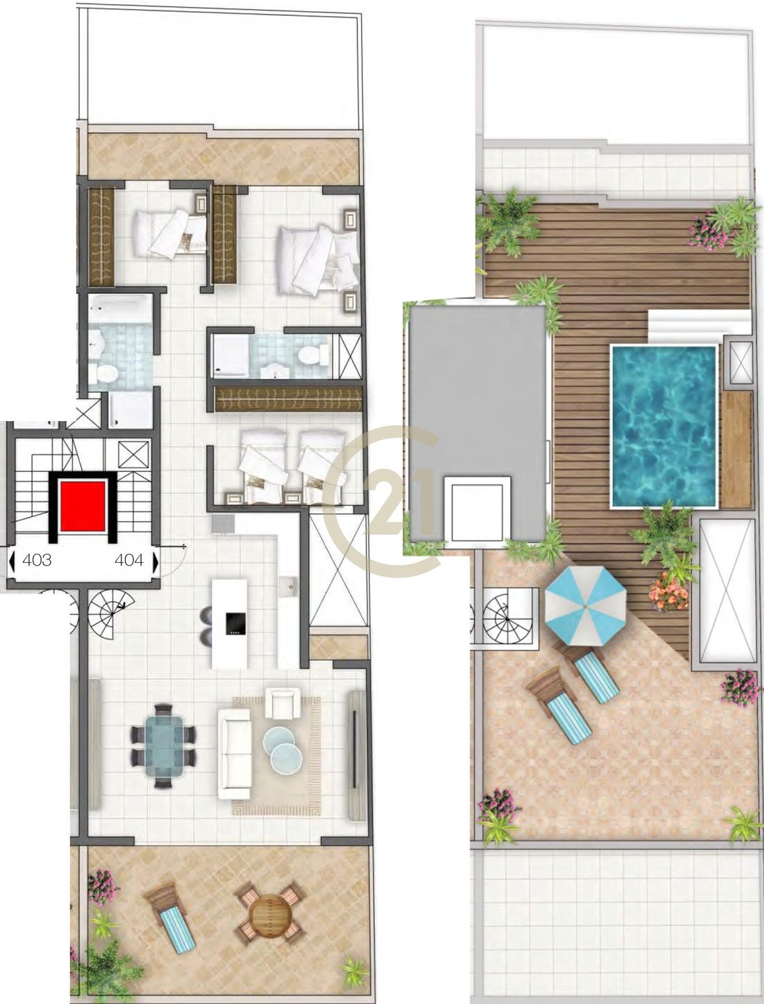 Apartment in Mellieha, Malta 1 - 13536508