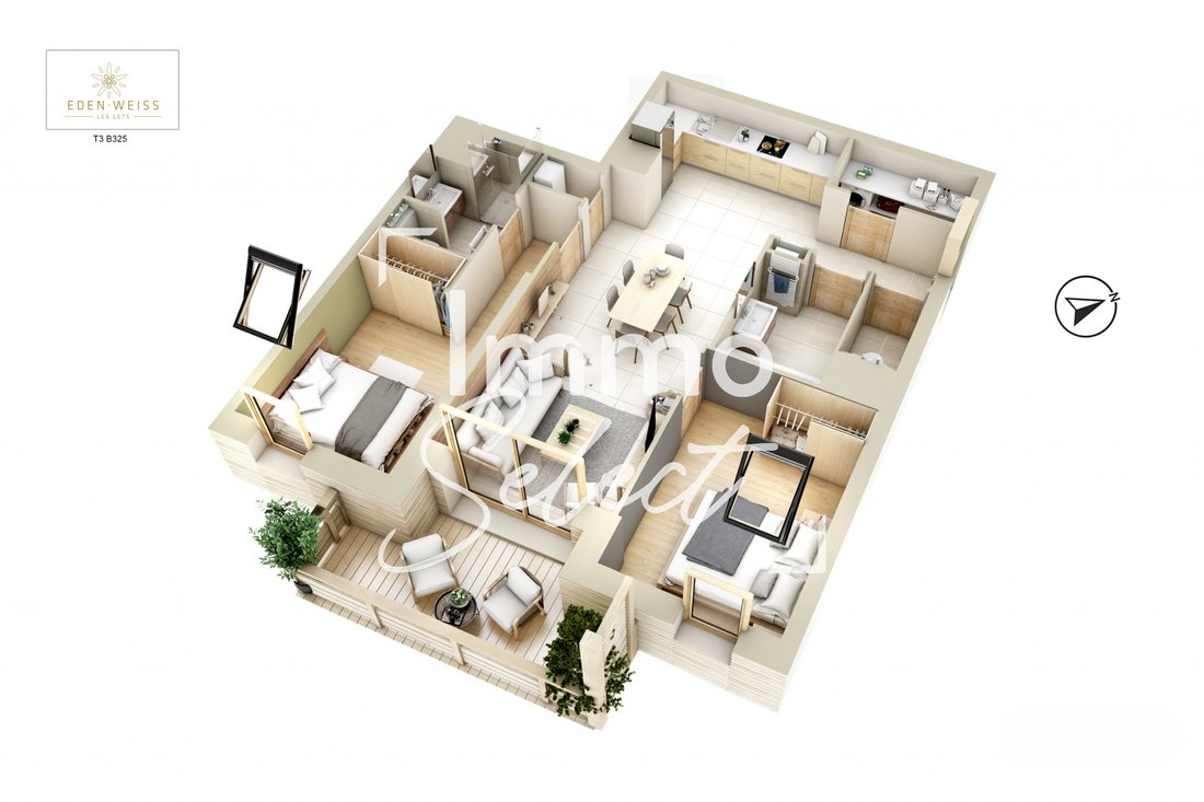 Apartment in Les Gets, Auvergne-Rhône-Alpes, France 2 - 15503777