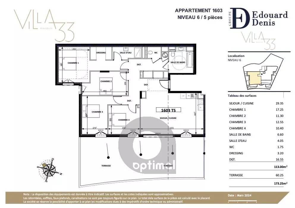 Apartment in Supérieur, Beausoleil, France 2 - 15503596