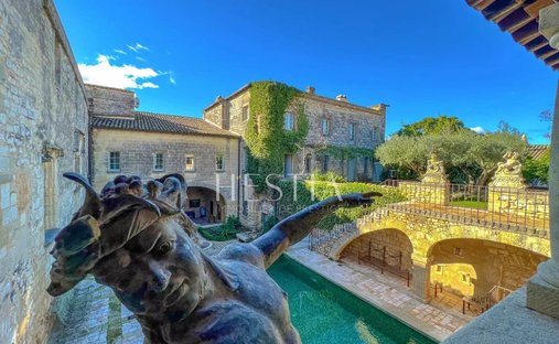 Castle in Uzès, Occitanie, France 1