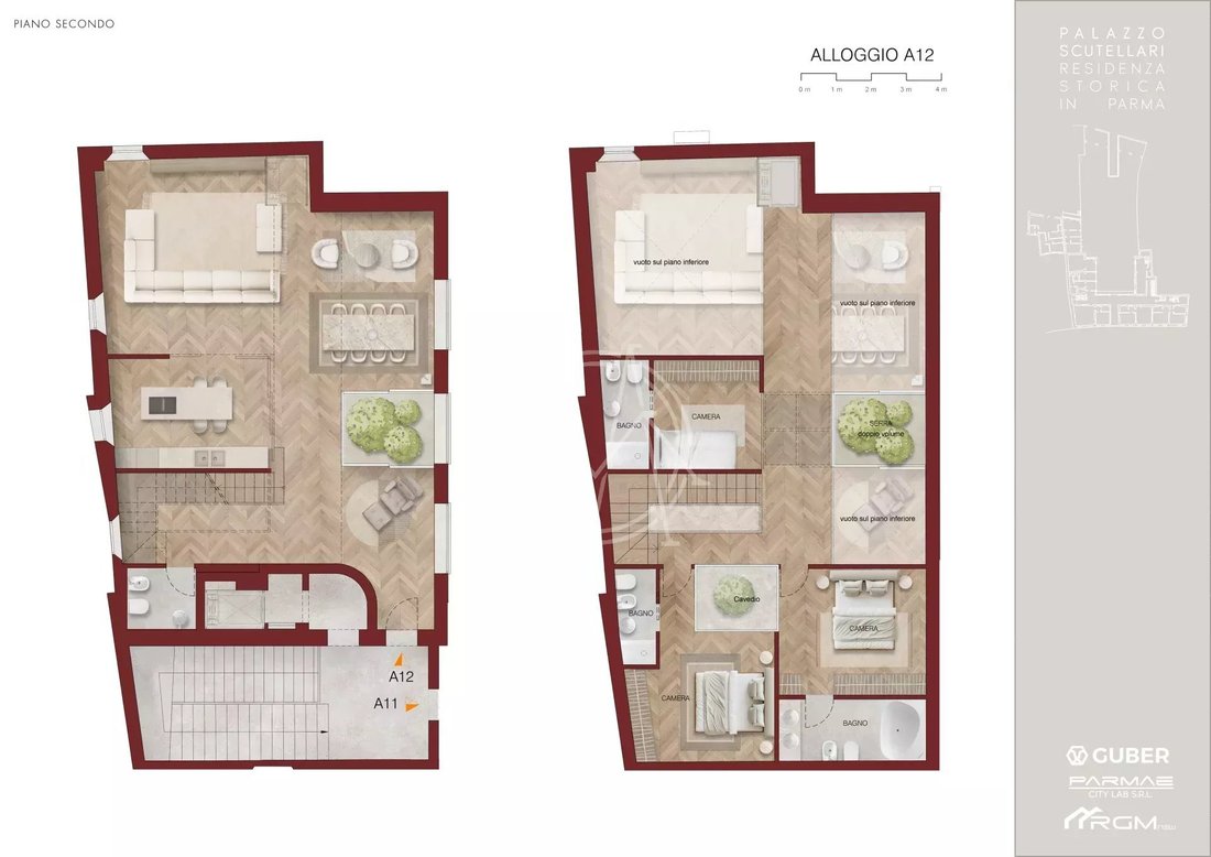 Apartment in Center, Parma, Emilia-Romagna 3 - 15113859