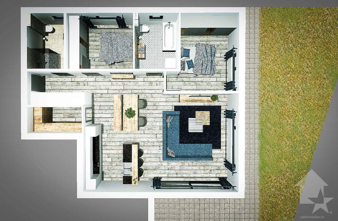 Apartment in Savièse, Valais, Switzerland 4 - 13516825