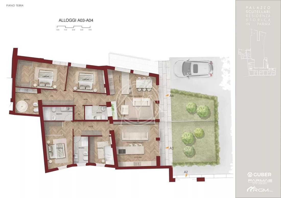 Apartment in Center, Parma, Emilia-Romagna 3 - 15505467