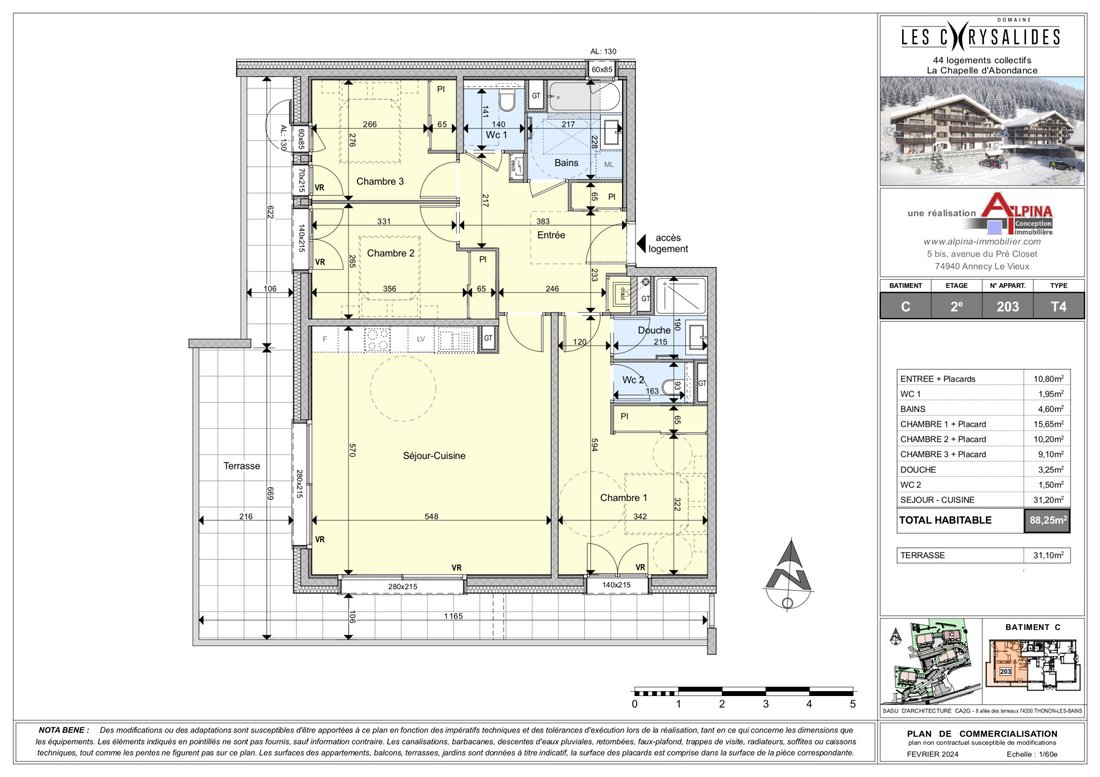 Apartment in La Chapelle-d'Abondance, Auvergne-Rhône-Alpes, France 2 - 15502913