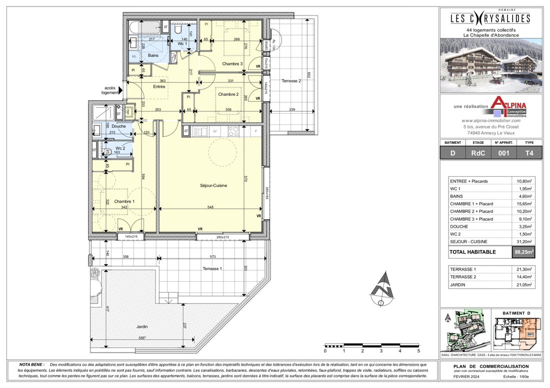 Apartment in La Chapelle-d'Abondance, Auvergne-Rhône-Alpes, France 2 - 15502111
