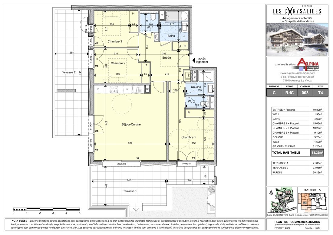 Apartment in La Chapelle-d'Abondance, Auvergne-Rhône-Alpes, France 2 - 15502818