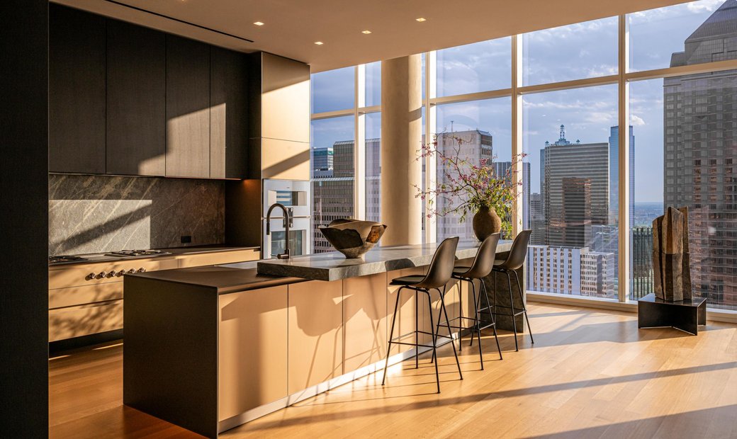 Visual Reference: Custom Gallery Penthouse At Hall Arts In Dallas Texas United