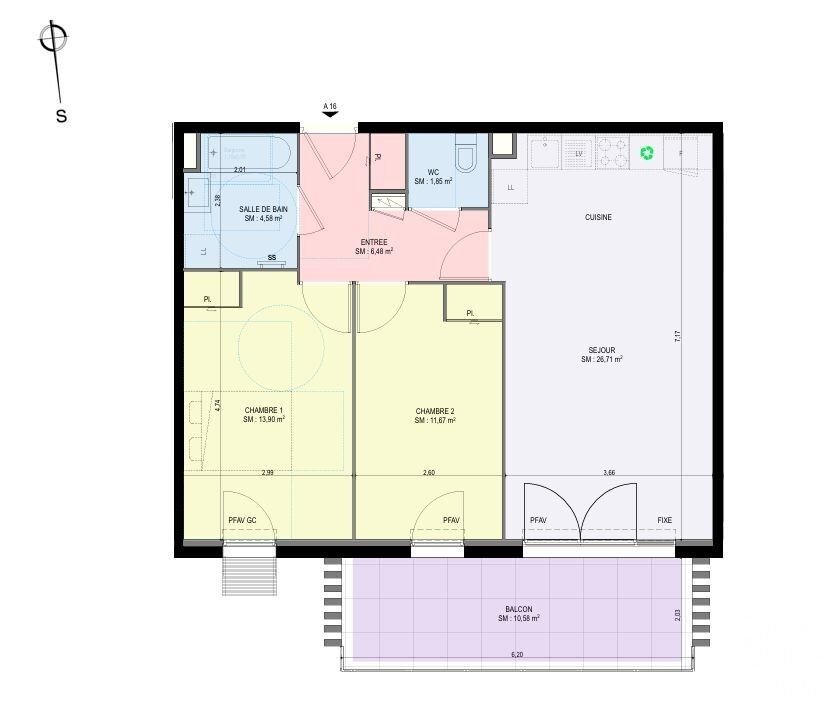 Apartment in Valescure-Vaulongue-Clair Bois-Vallon Suveret, Saint-Raphaël, France 4 - 15510627