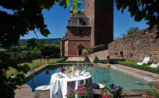 17th Century Castle In Aveyron