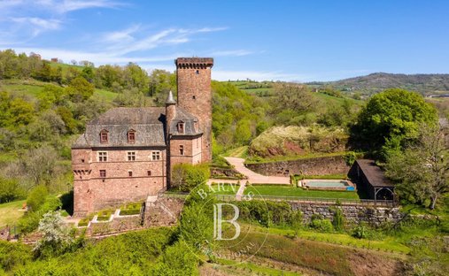 17th Century Castle In Aveyron