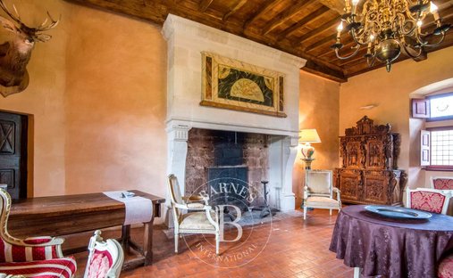 17th Century Castle In Aveyron