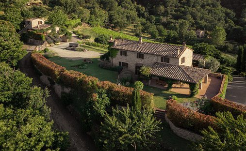 Corps de ferme à Castel del Piano, Toscane, Italie 1