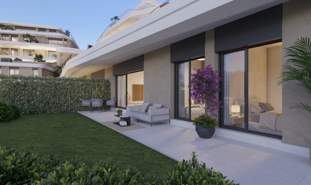 Curated visual reference: Fresh Look at Duplex Ground Floor Apartment With Private In Cancelada Andalusia