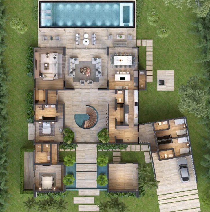 Villa à Punta Cana, La Altagracia, République dominicaine 4 - 15524689