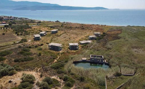 Land in Vathy, Aegean, Griechenland 1