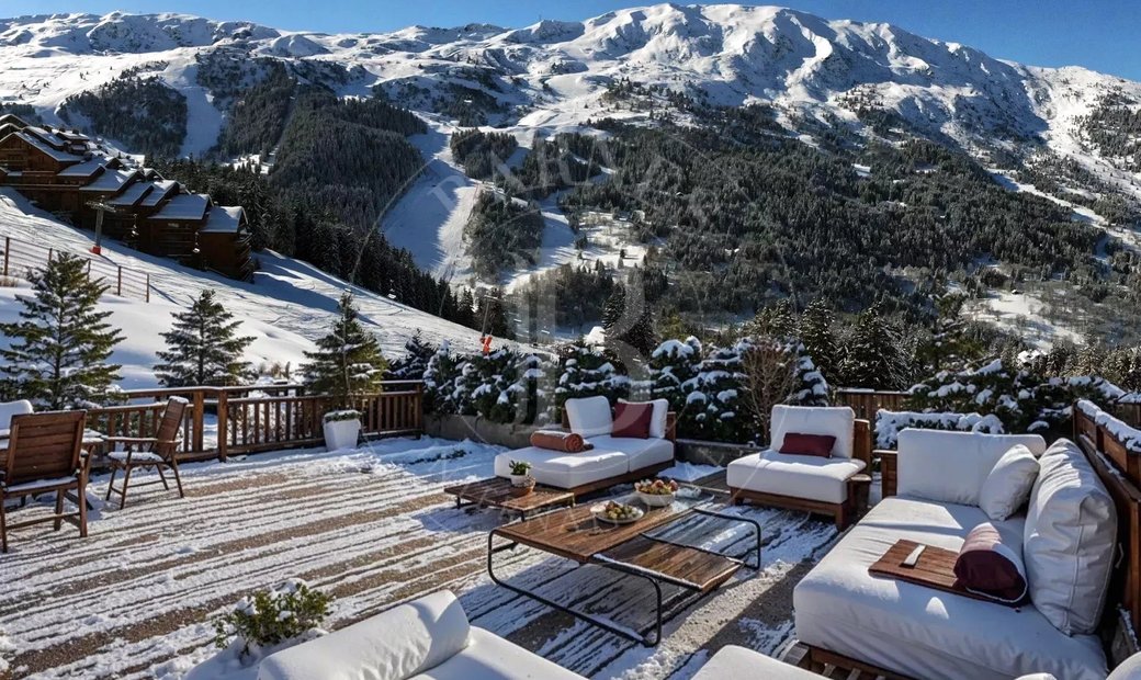 Méribel Rond Point Des Pistes Ski In Les Allues, Auvergne Rhône Alpes ...