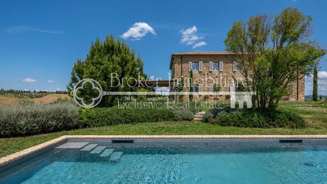 Villa en San Quirico d'Orcia, Toscana, Italia 4 - 15539539