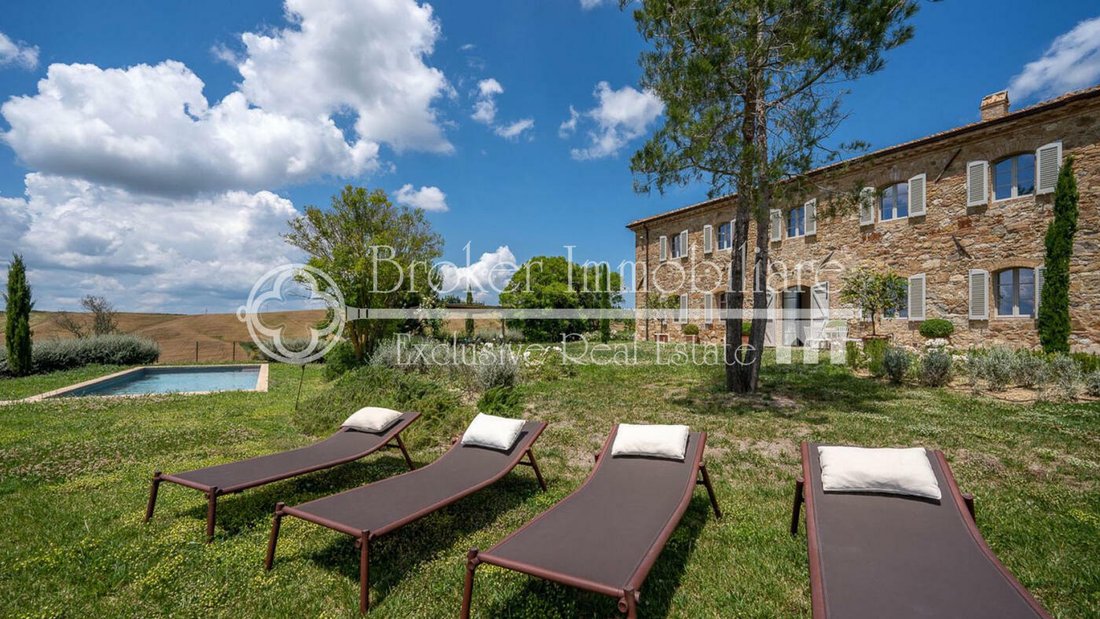 Villa en San Quirico d'Orcia, Toscana, Italia 5 - 15539539