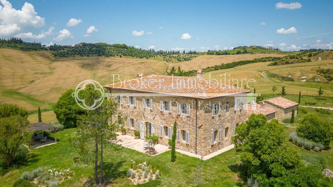 Villa en San Quirico d'Orcia, Toscana, Italia 3 - 15539539