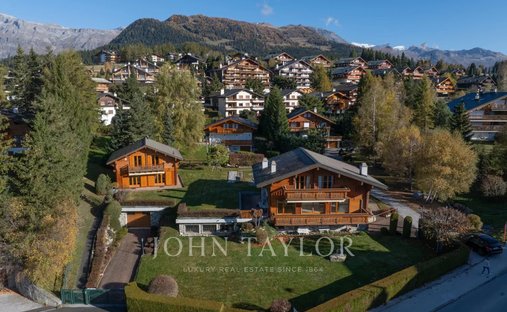 Chalet a Lens, Vallese, Svizzera 1