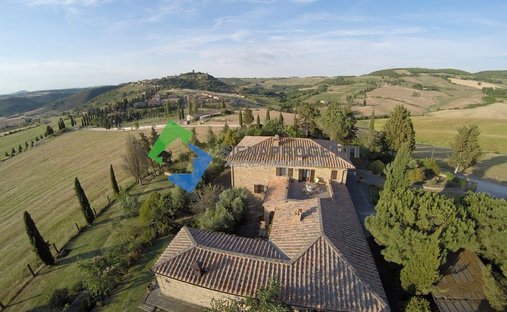 Country House in Pienza, Tuscany, Italy 1