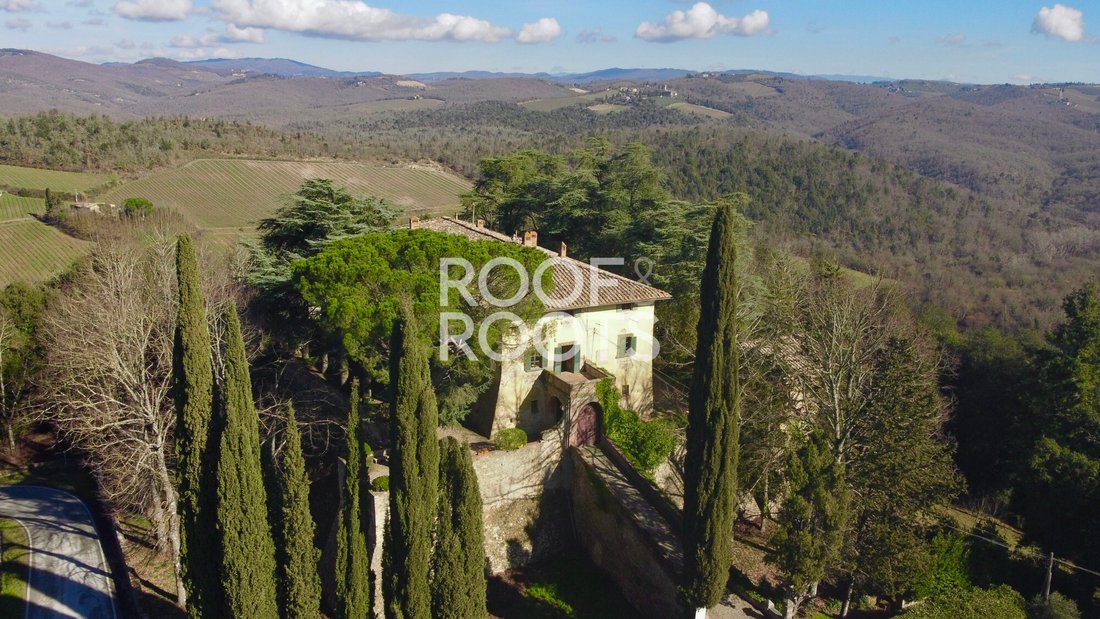 A Chianti Crown: 257 Acres of Vine-Clad Legacy & Timeless Elegance